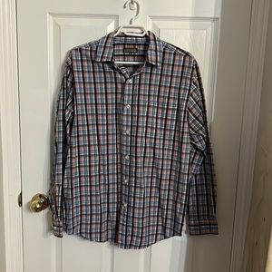 Denver Hays. Long Sleeve button up dress shirt. Men’s medium. Good condition